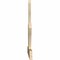 Ekena Millwork Saratoga Rough Sawn Timber Gable Bracket, Douglas Fir, 108"W x 45"H x 2"D x 6"F, 10/12 Pitch GBW108X45X0206SAR00RDF - alternate 3
